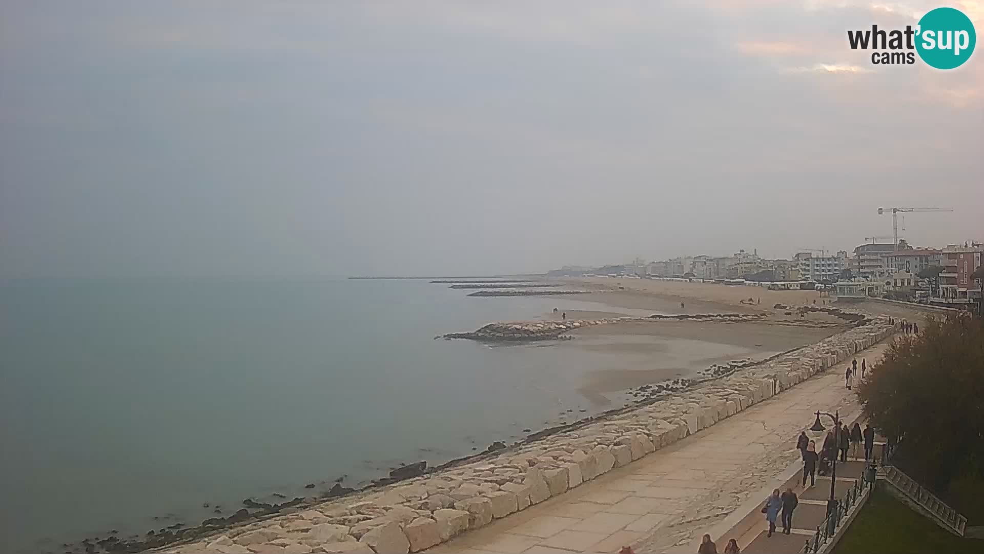 Webcam Caorle Ponente – View from Marinai di Caorle