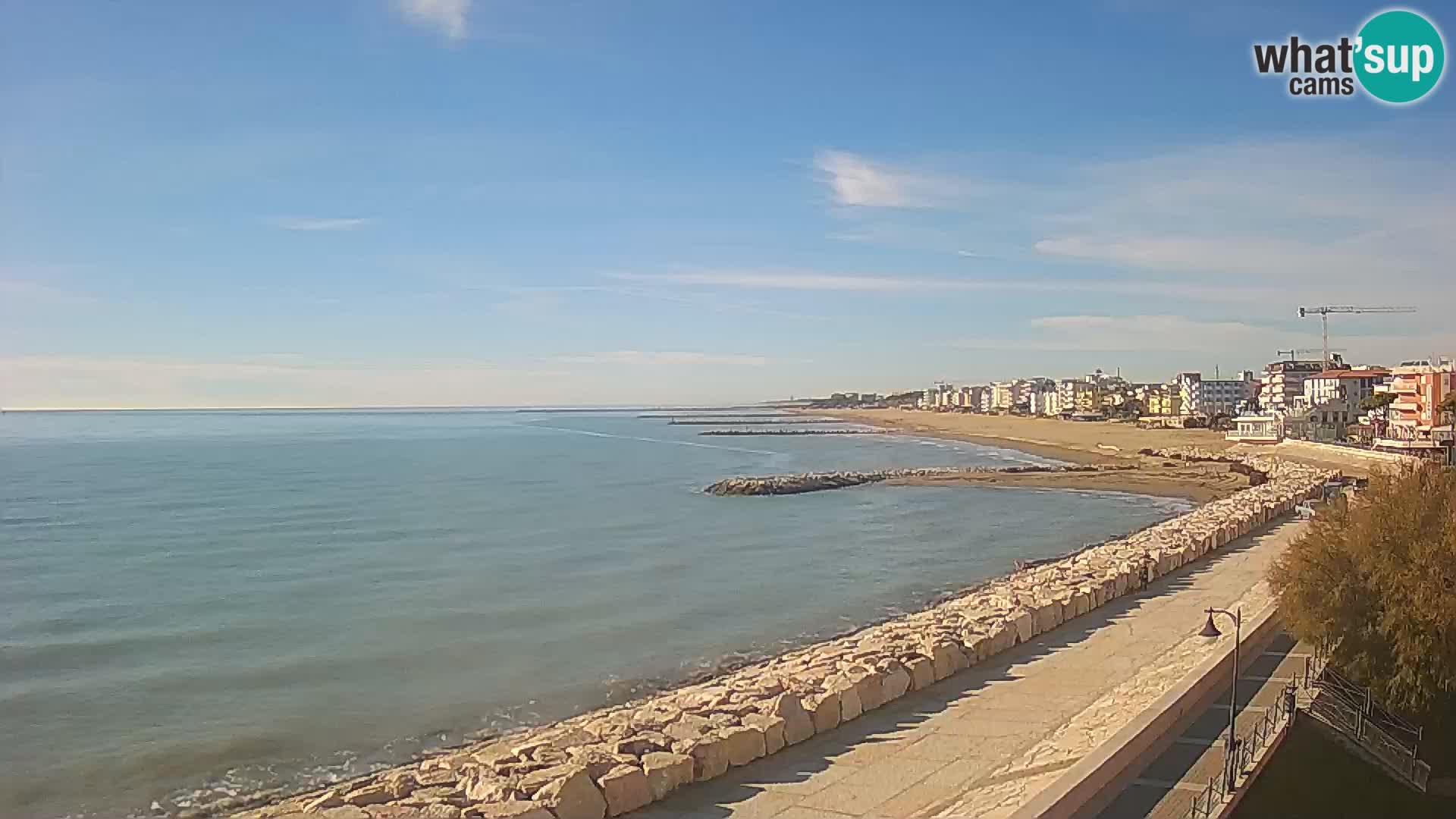 Webcam Caorle Ponente – panorama dall’ASS. Marinai di Caorle