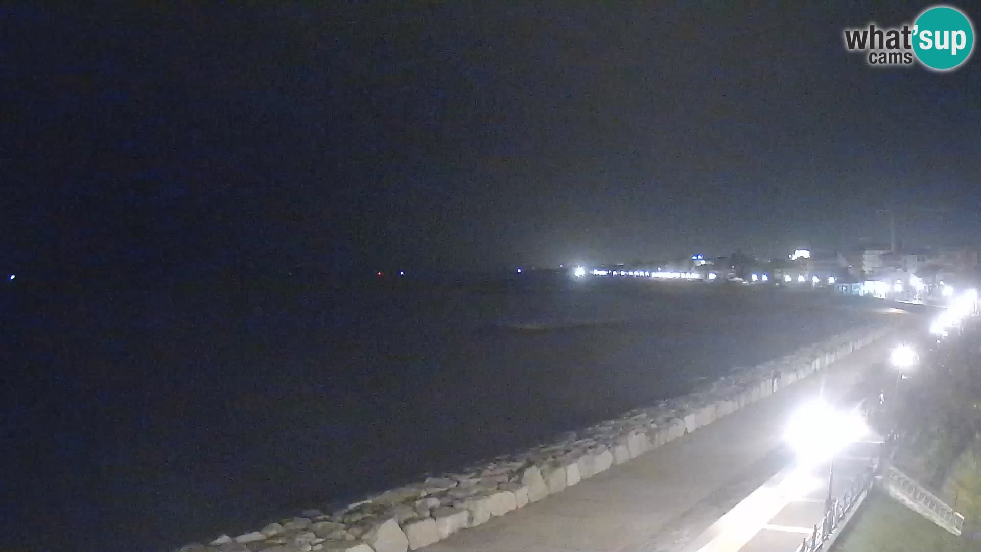 Webcam Caorle Ponente – Blick von Marinai di Caorle