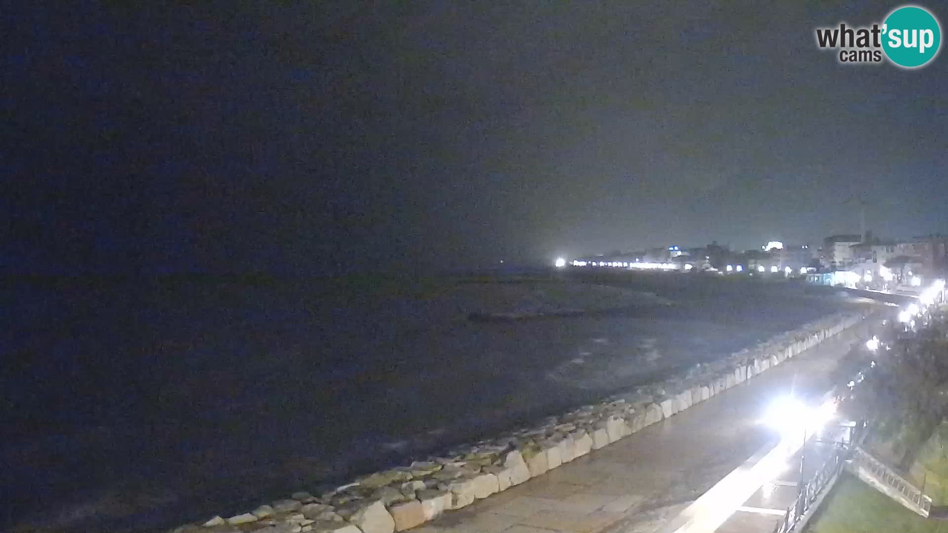 Webcam Caorle Ponente – Blick von Marinai di Caorle