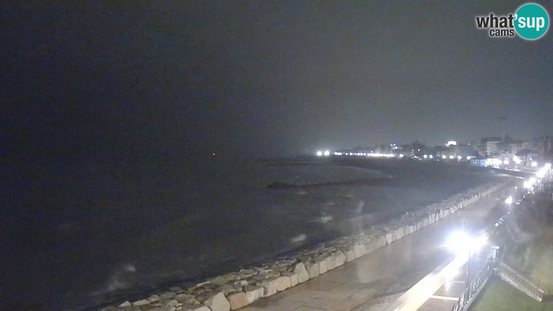 Webcam Caorle Ponente – Blick von Marinai di Caorle