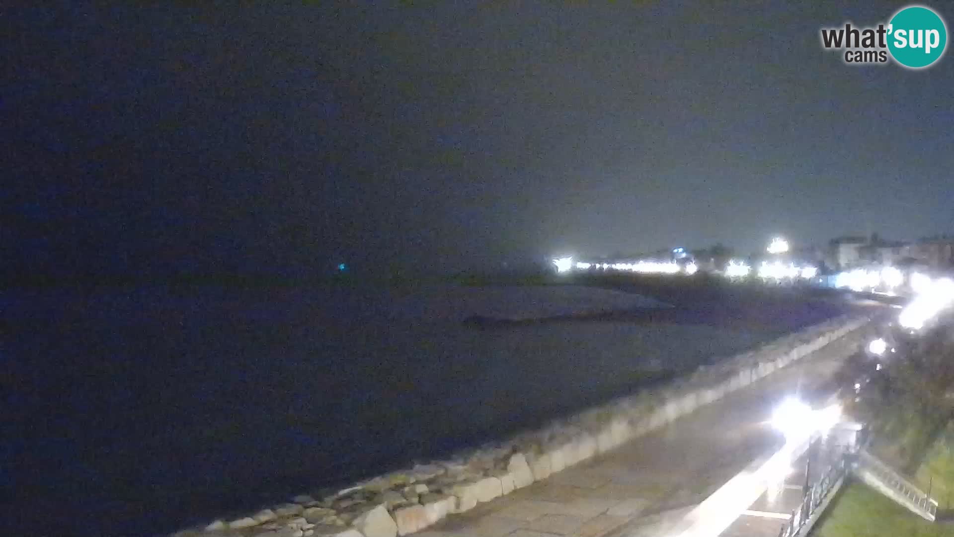 Webcam Caorle Ponente – Blick von Marinai di Caorle