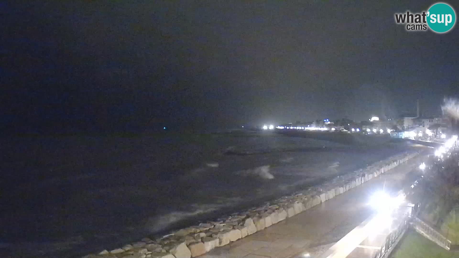 Webcam Caorle Ponente – Blick von Marinai di Caorle