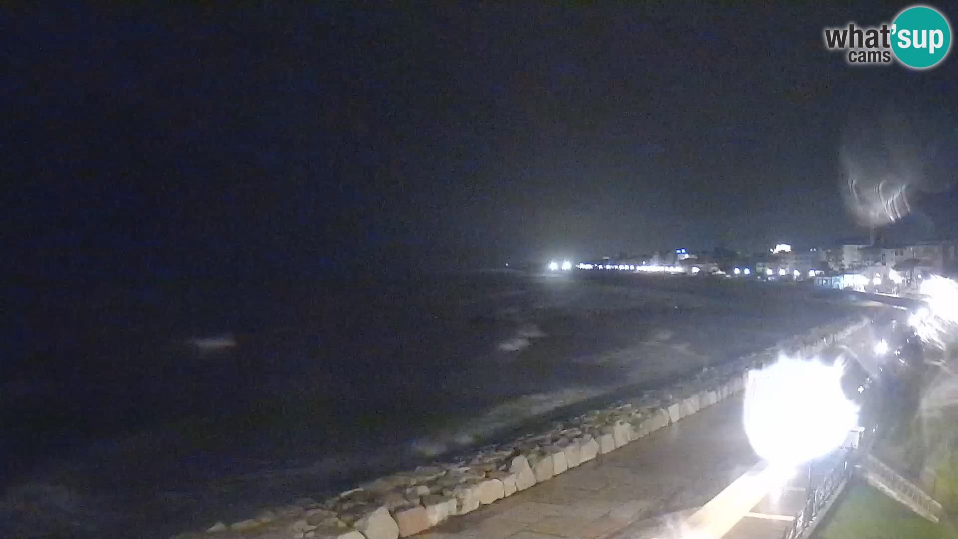 Webcam Caorle Ponente – Blick von Marinai di Caorle