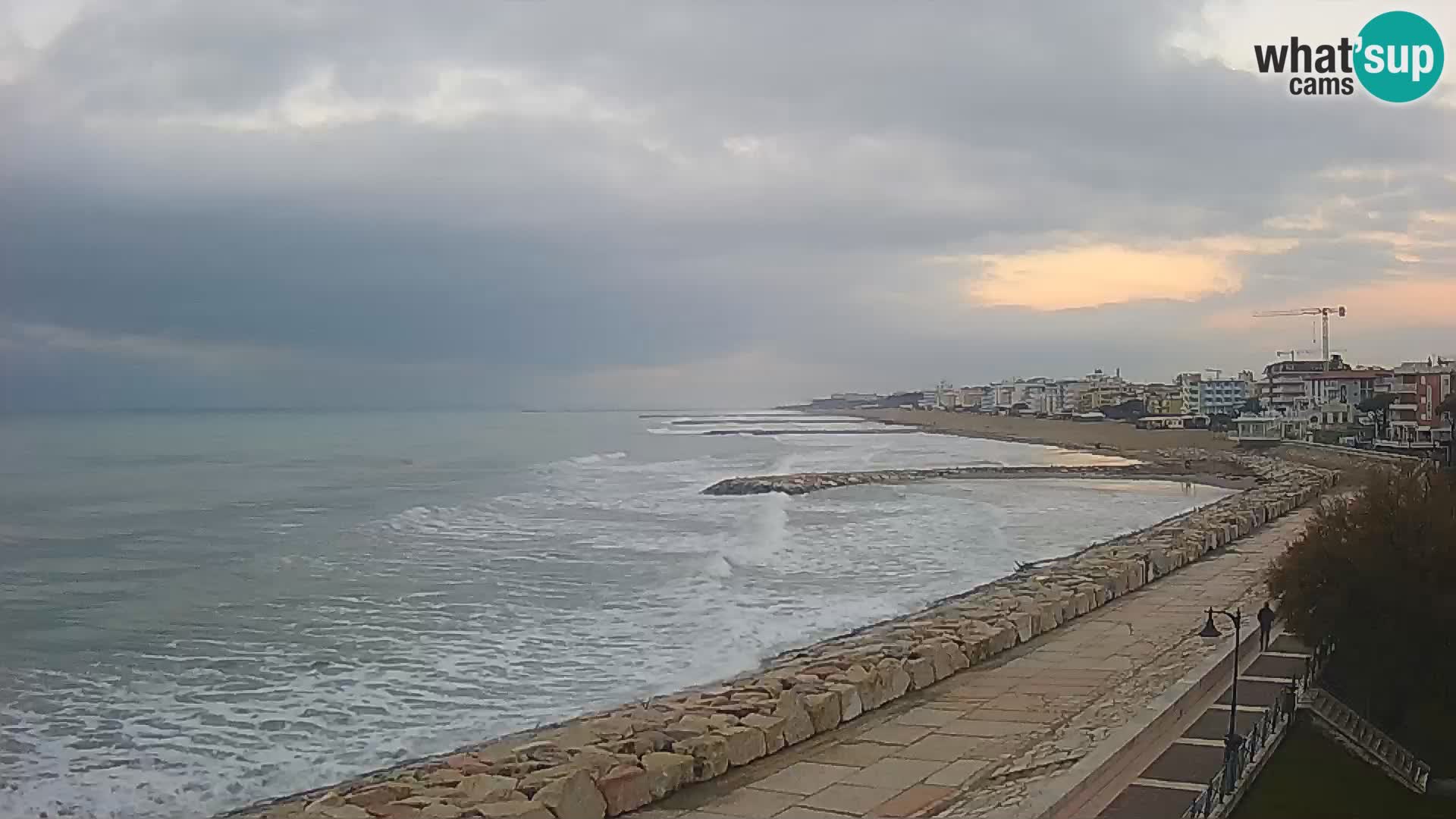 Kamera Caorle Ponente – Pogled iz “Marinai di Caorle”