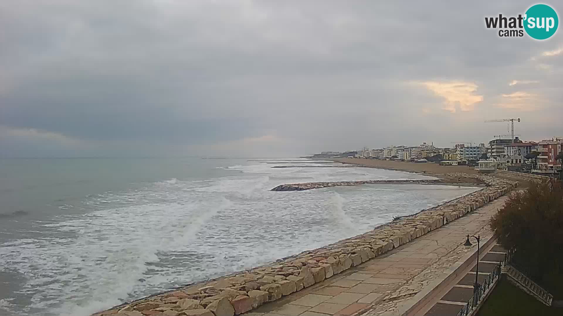 Kamera Caorle Ponente – Pogled iz “Marinai di Caorle”