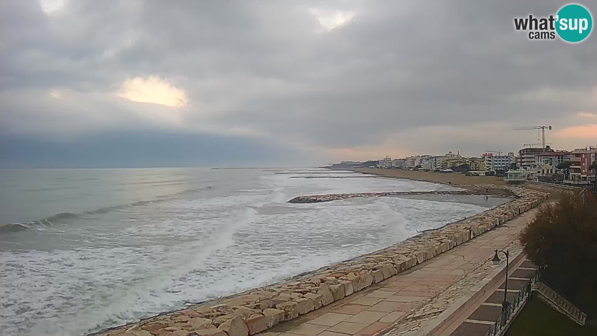 Webcam Caorle Ponente – Vista desde Marinai di Caorle