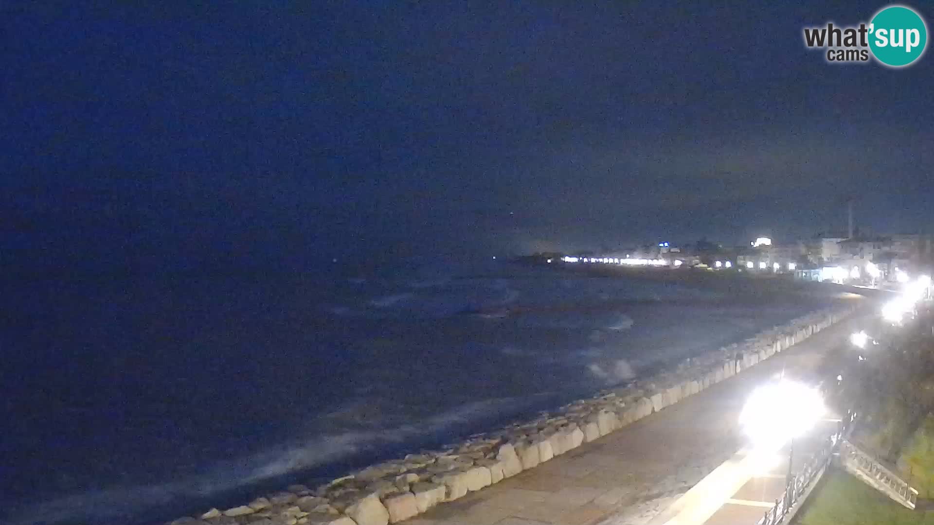 Webcam Caorle Ponente – Blick von Marinai di Caorle