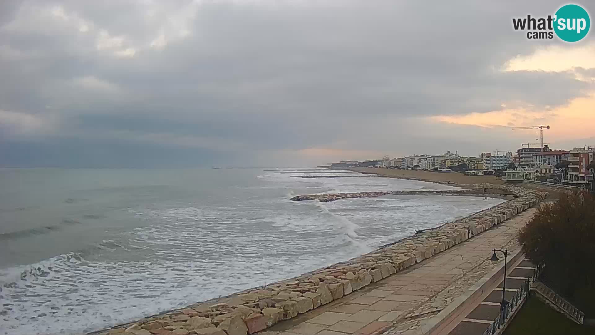 Webcam Caorle Ponente – Vista desde Marinai di Caorle