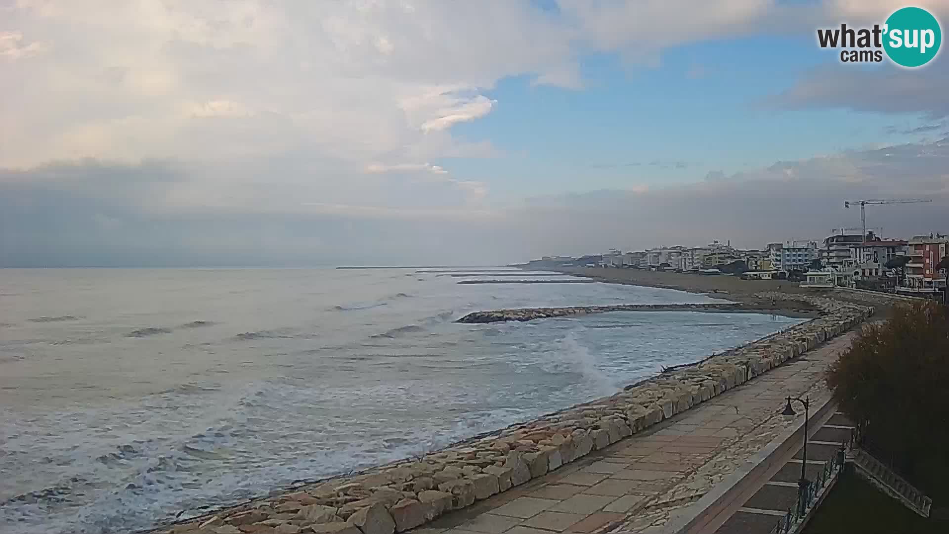 Kamera Caorle Ponente – Pogled iz “Marinai di Caorle”