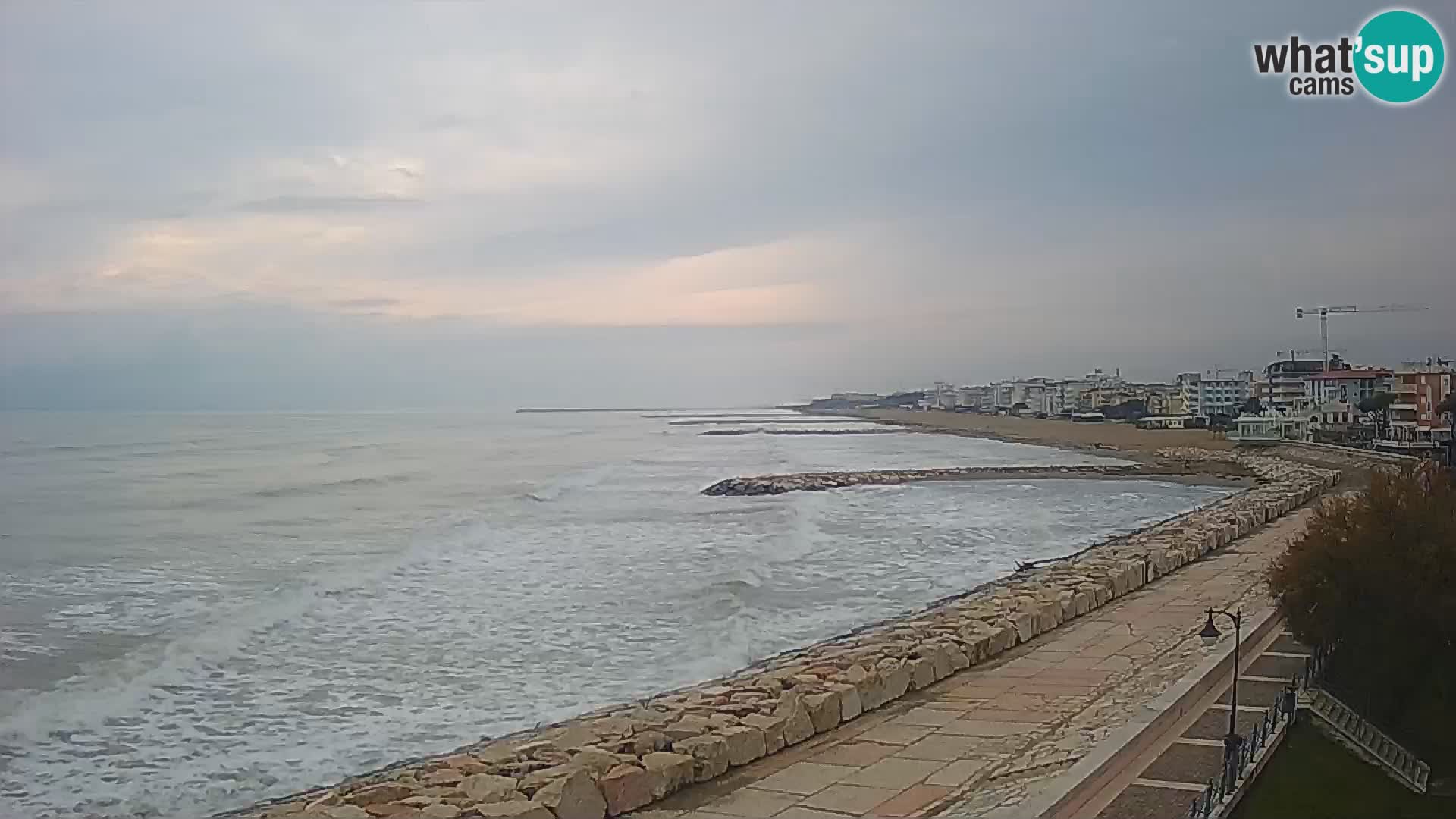 Webcam Caorle Ponente – Vista desde Marinai di Caorle