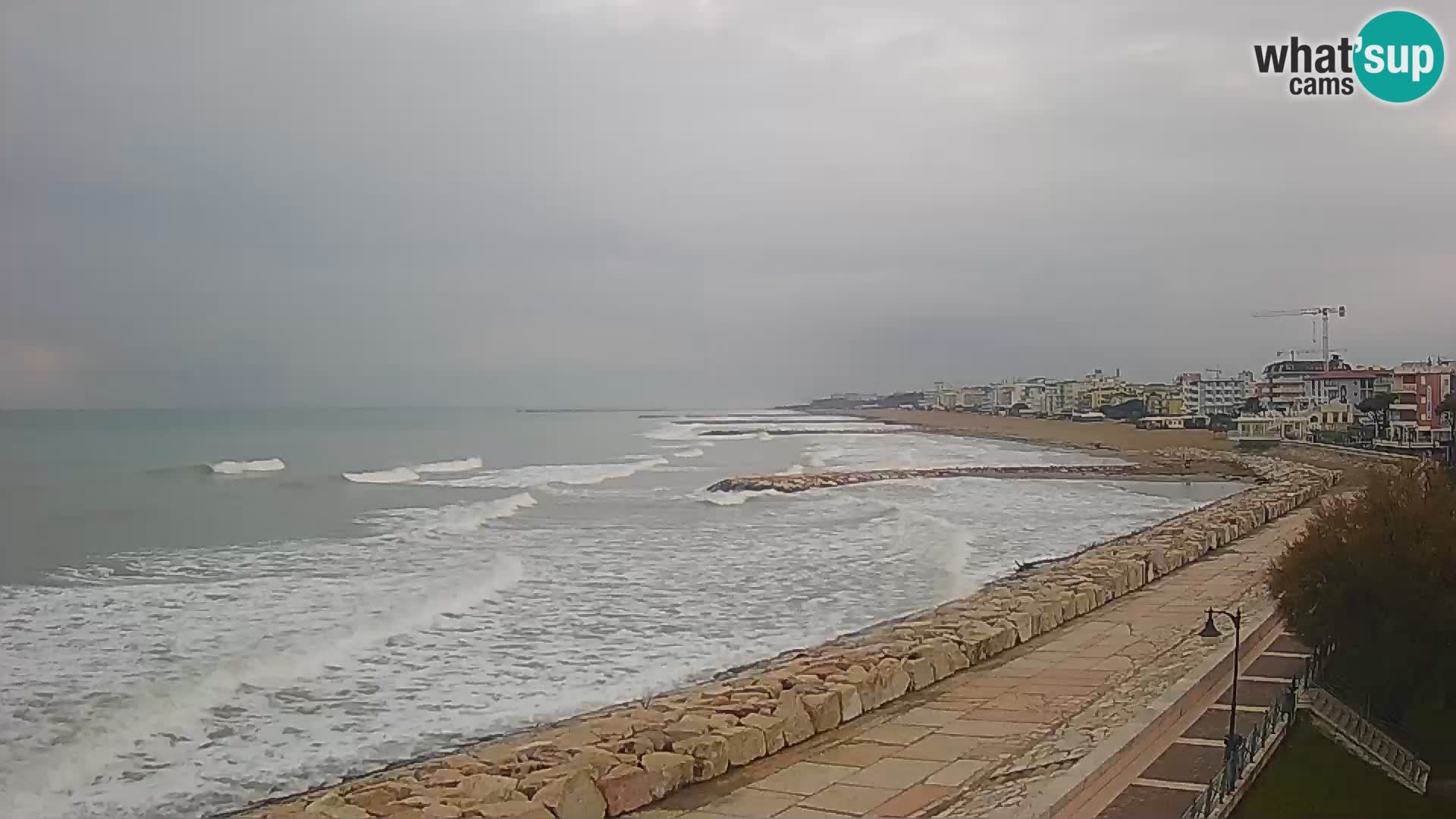 Kamera Caorle Ponente – Pogled iz “Marinai di Caorle”