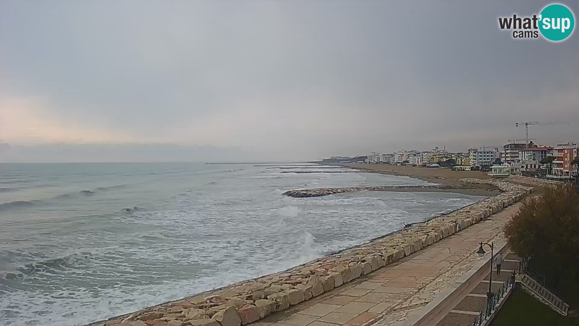 Webcam Caorle Ponente – Vista desde Marinai di Caorle