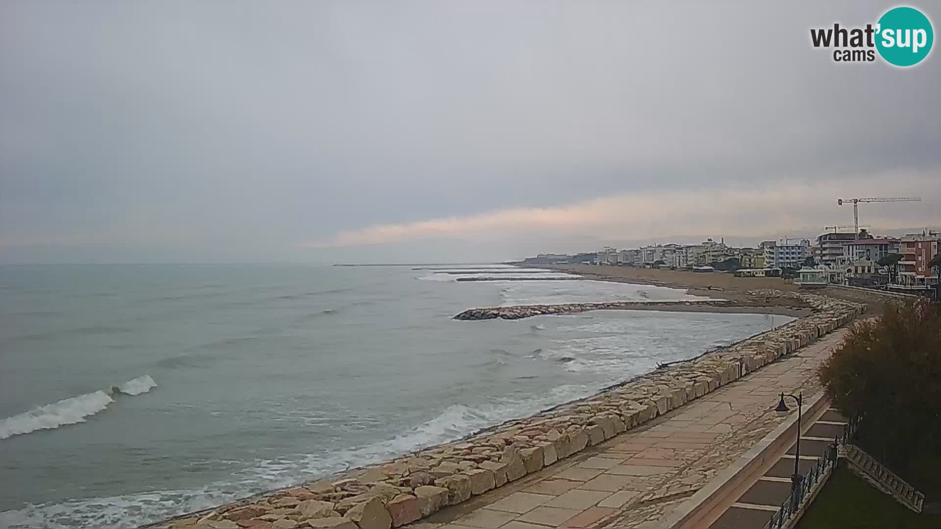 Webcam Caorle Ponente – Vista desde Marinai di Caorle