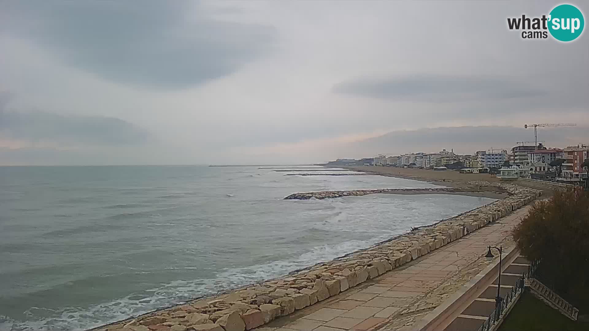 Webcam Caorle Ponente – Vista desde Marinai di Caorle