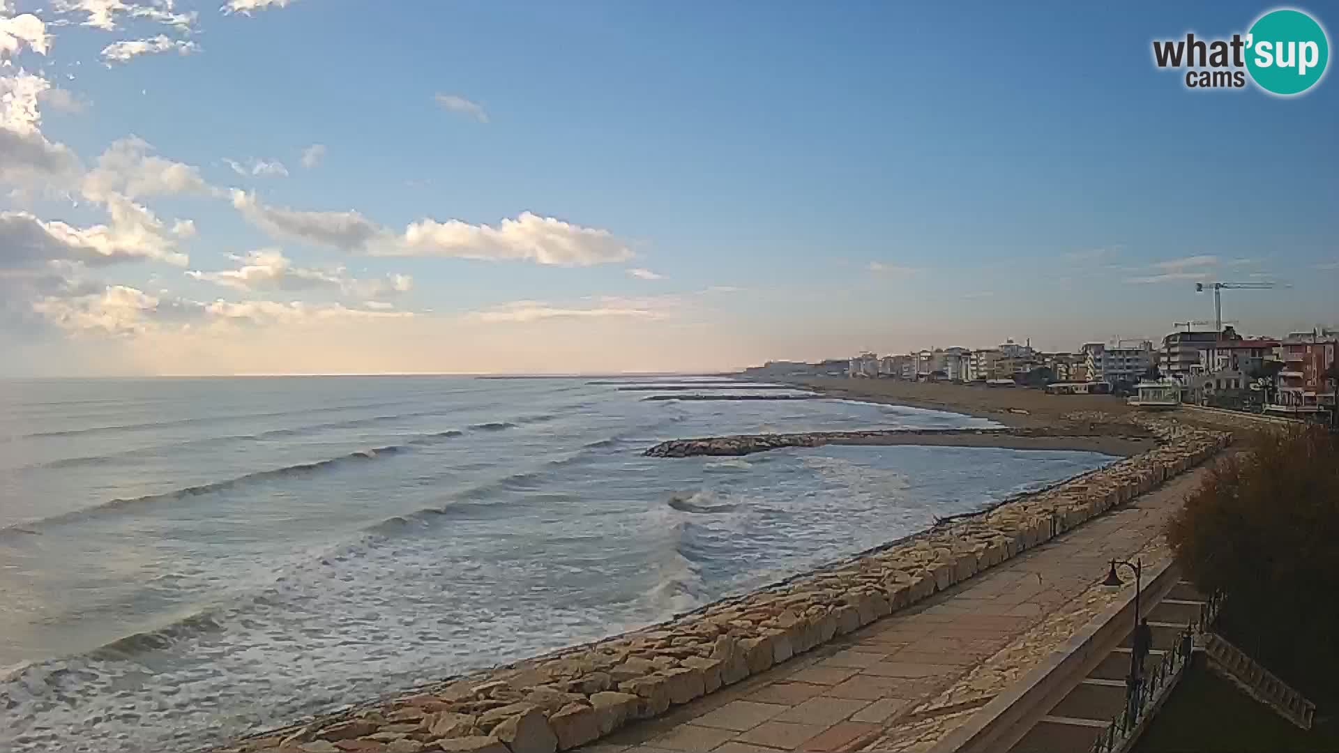 Webcam Caorle Ponente – Vista desde Marinai di Caorle