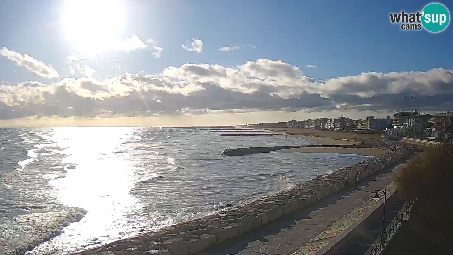 Webcam Caorle Ponente – Vista desde Marinai di Caorle