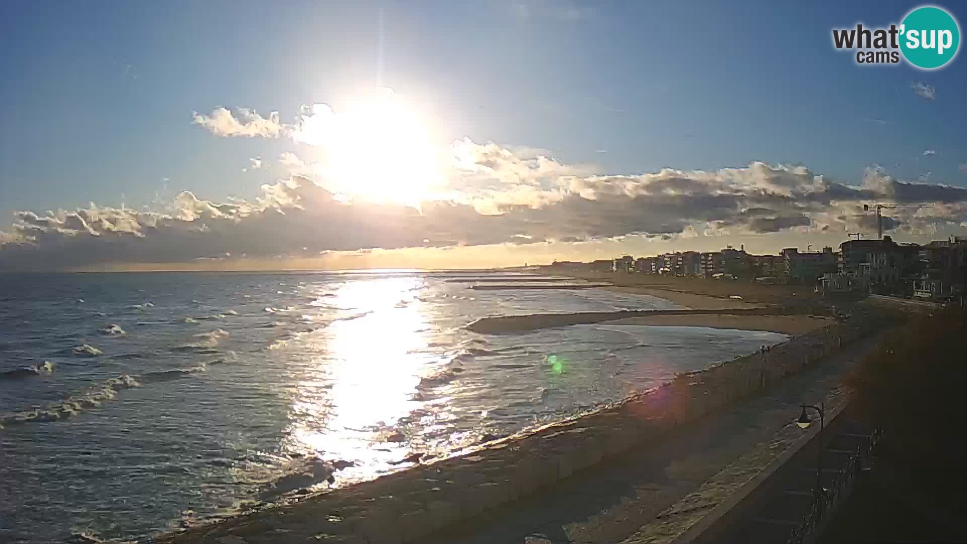 Webcam Caorle Ponente – Vista desde Marinai di Caorle