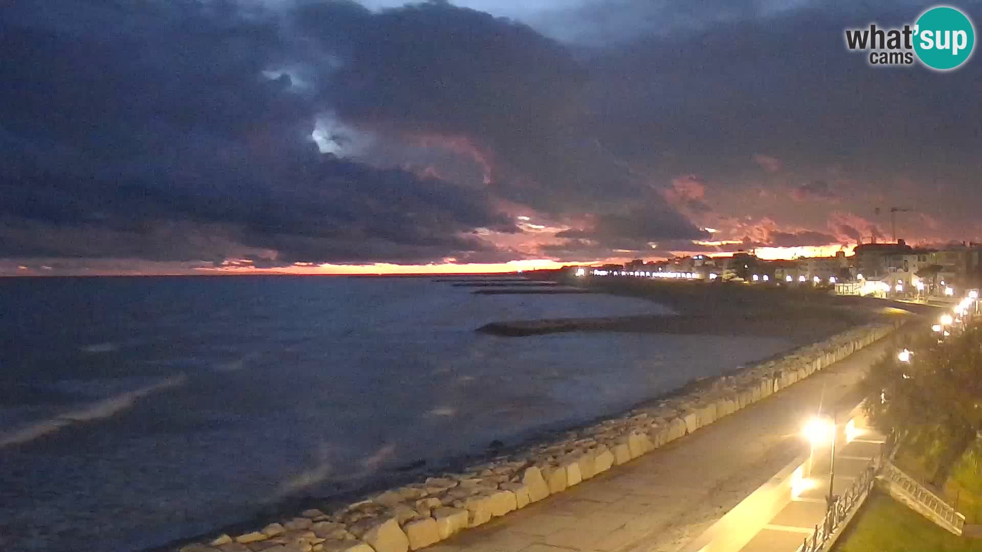 Kamera Caorle Ponente – Pogled iz “Marinai di Caorle”