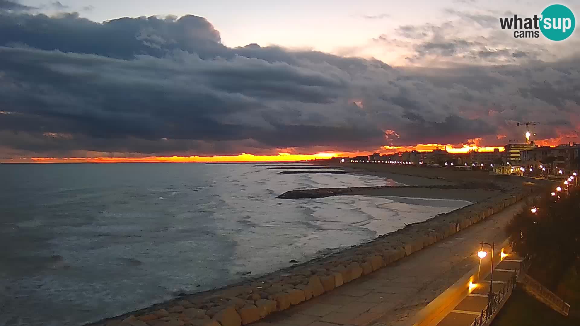 Kamera Caorle Ponente – Pogled iz “Marinai di Caorle”