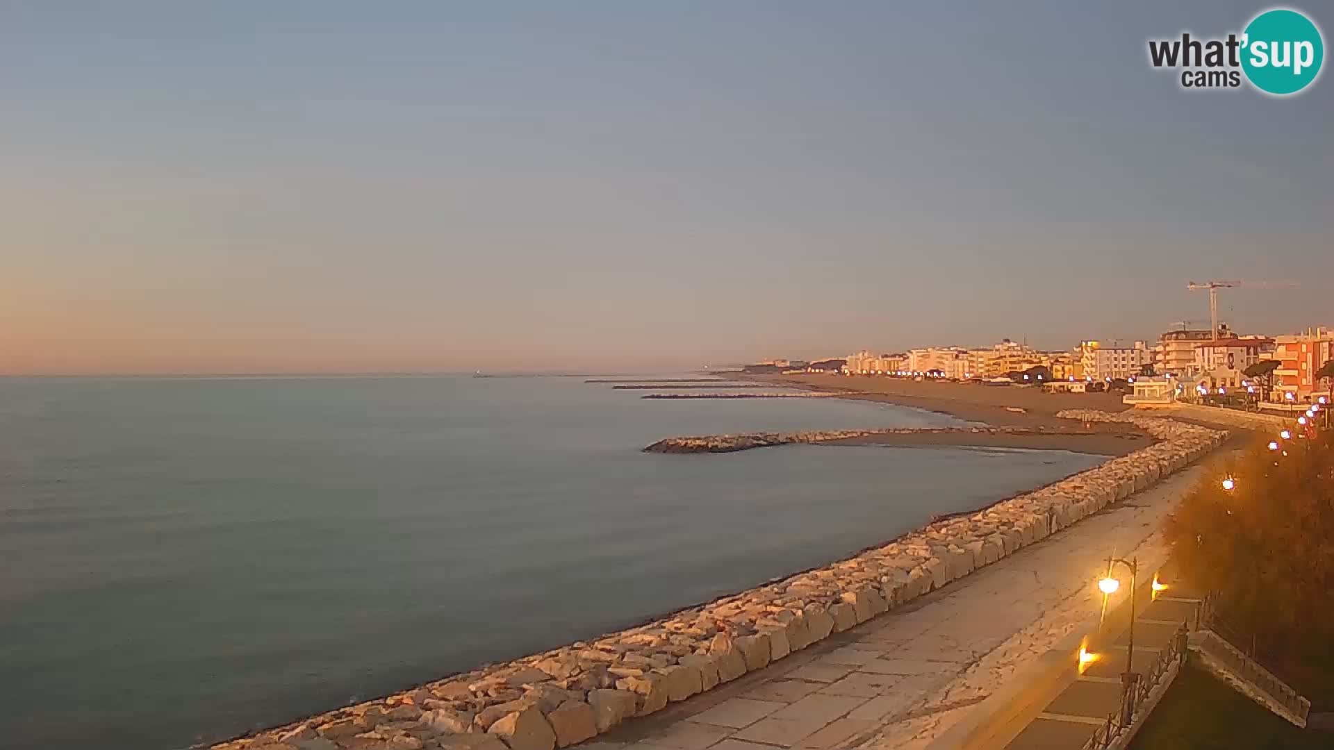 Kamera Caorle Ponente – Pogled iz “Marinai di Caorle”