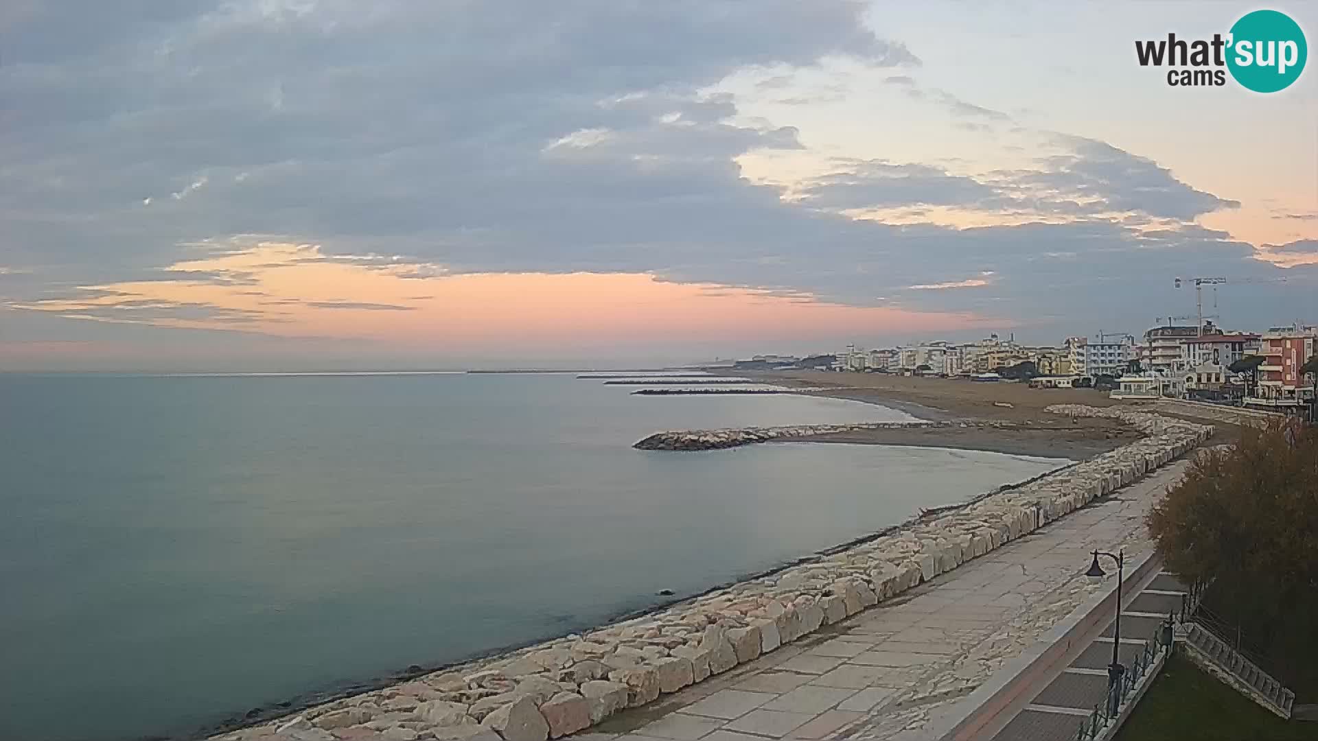 Kamera Caorle Ponente – Pogled iz “Marinai di Caorle”