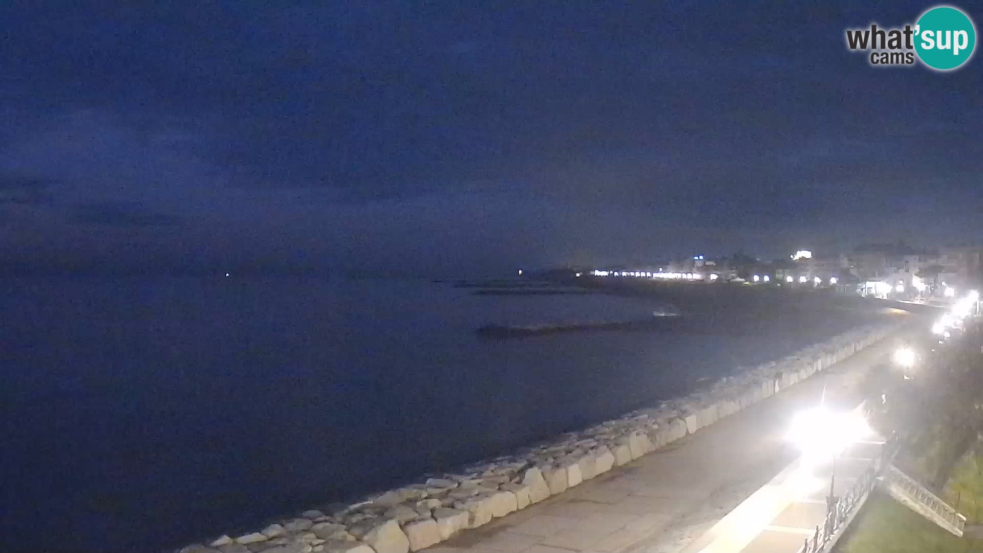 Webcam Caorle Ponente – Blick von Marinai di Caorle