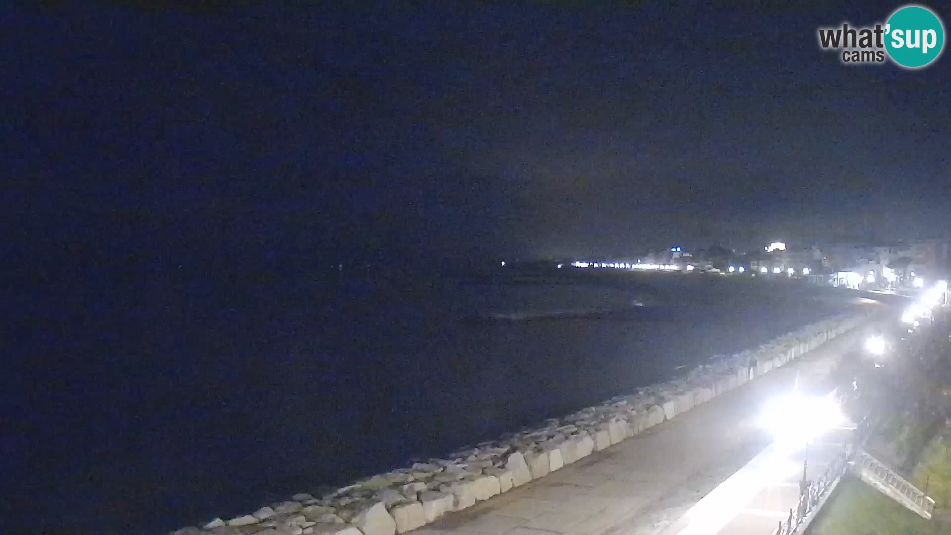 Webcam Caorle Ponente – Blick von Marinai di Caorle