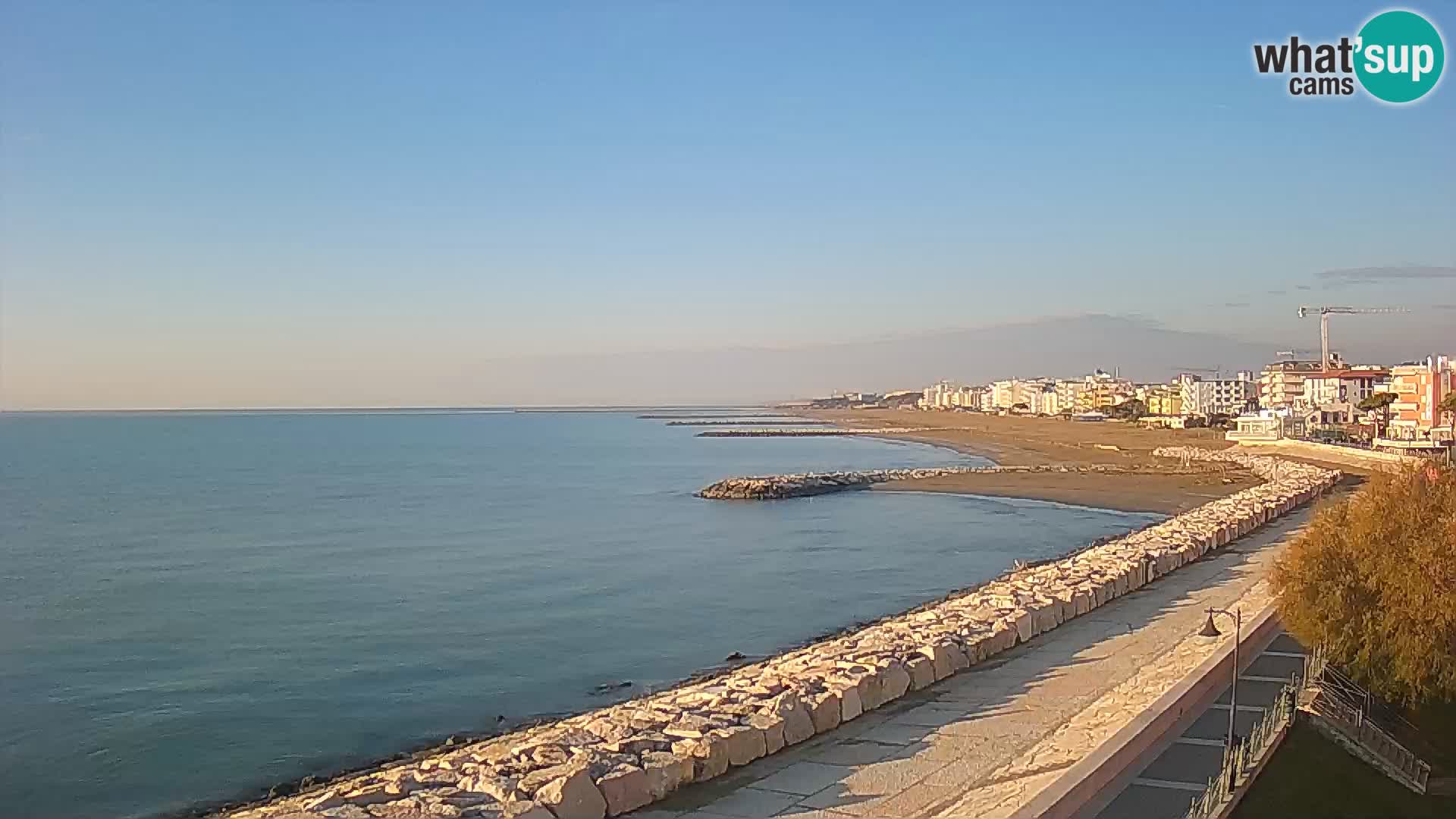 Webcam Caorle Ponente – panorama dall’ASS. Marinai di Caorle