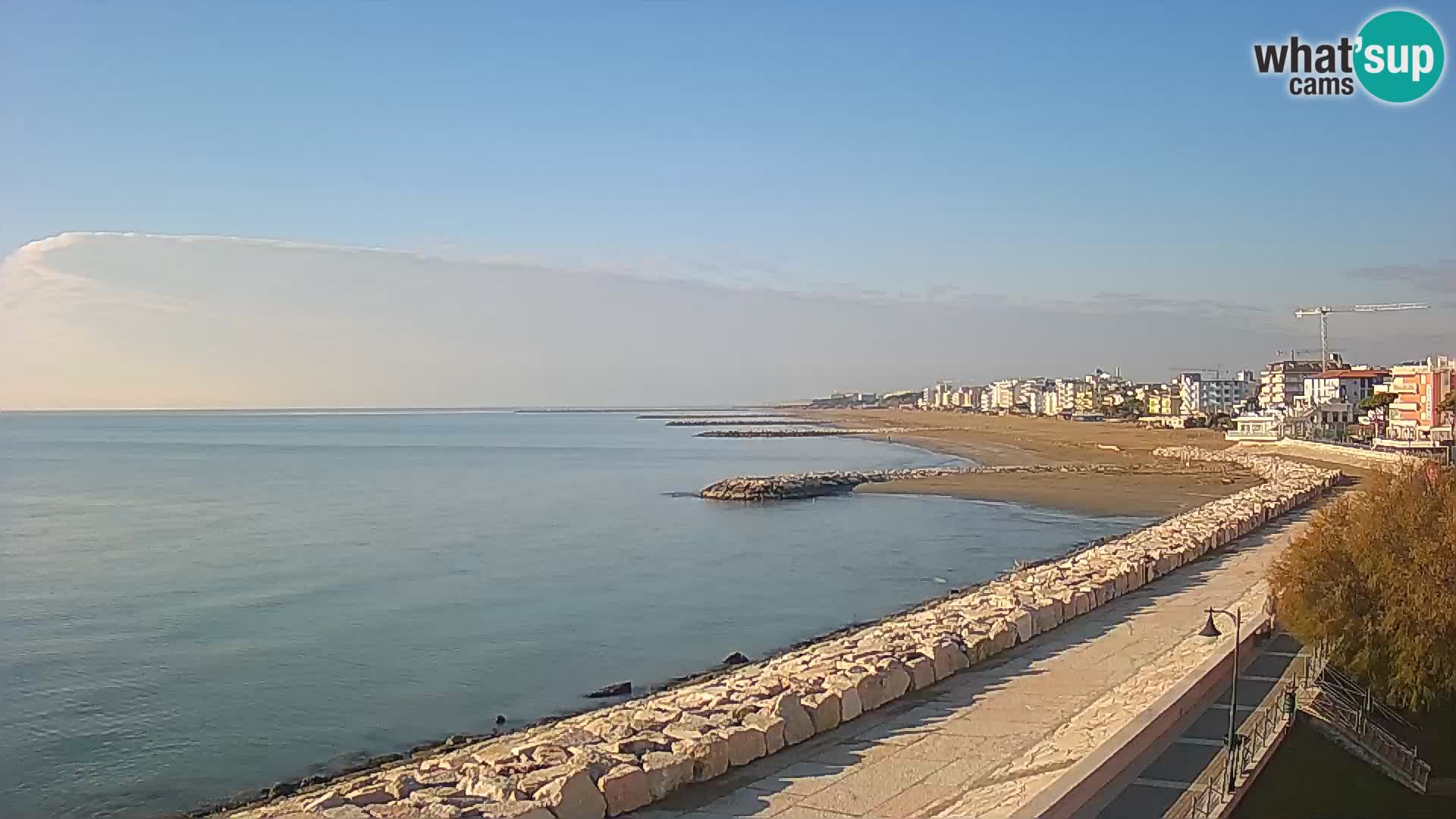 Webcam Caorle Ponente – panorama dall’ASS. Marinai di Caorle