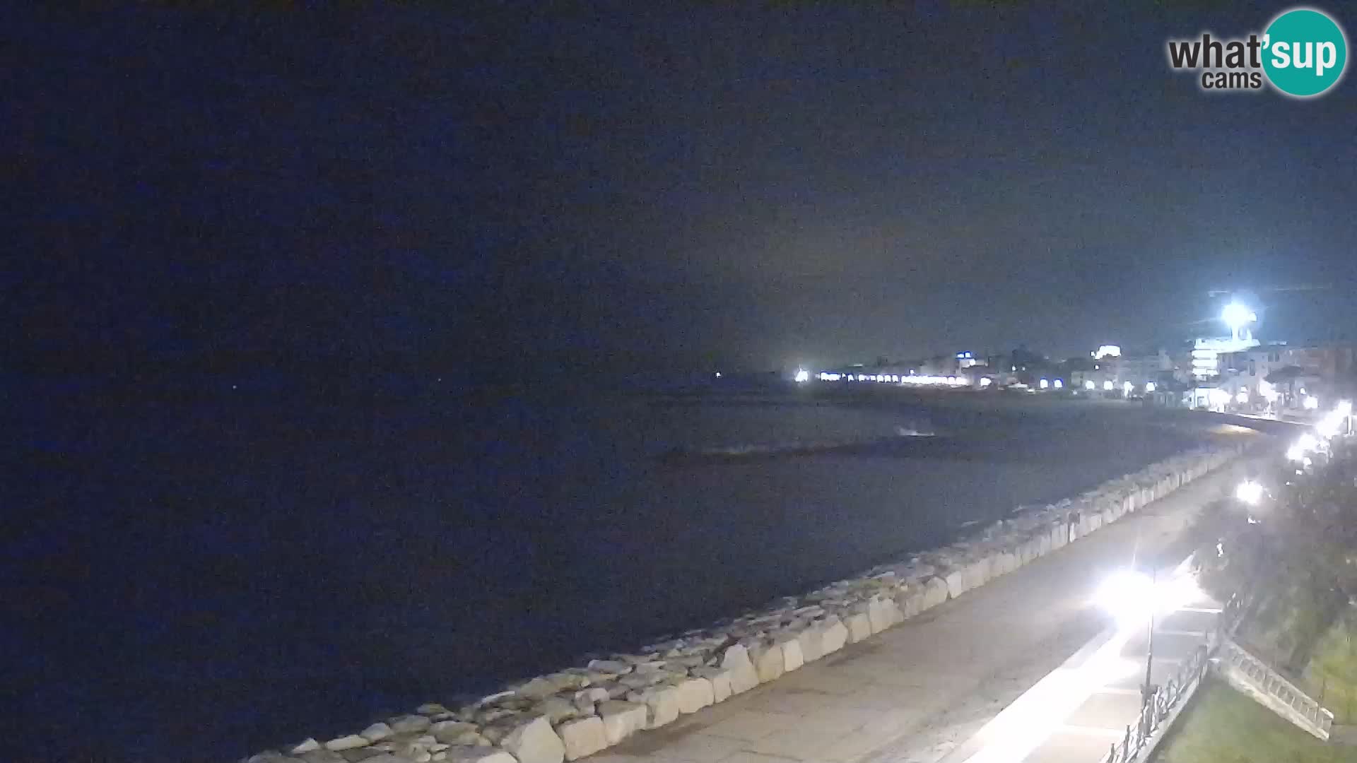 Webcam Caorle Ponente – Blick von Marinai di Caorle