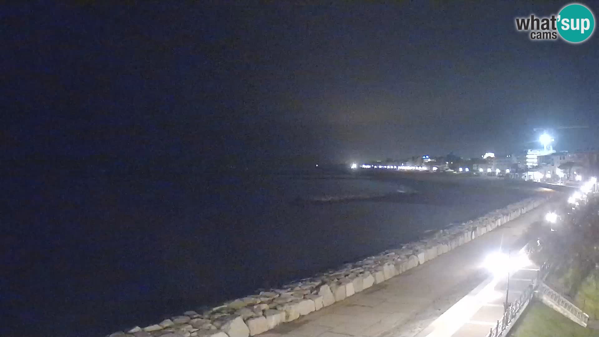 Webcam Caorle Ponente – Blick von Marinai di Caorle