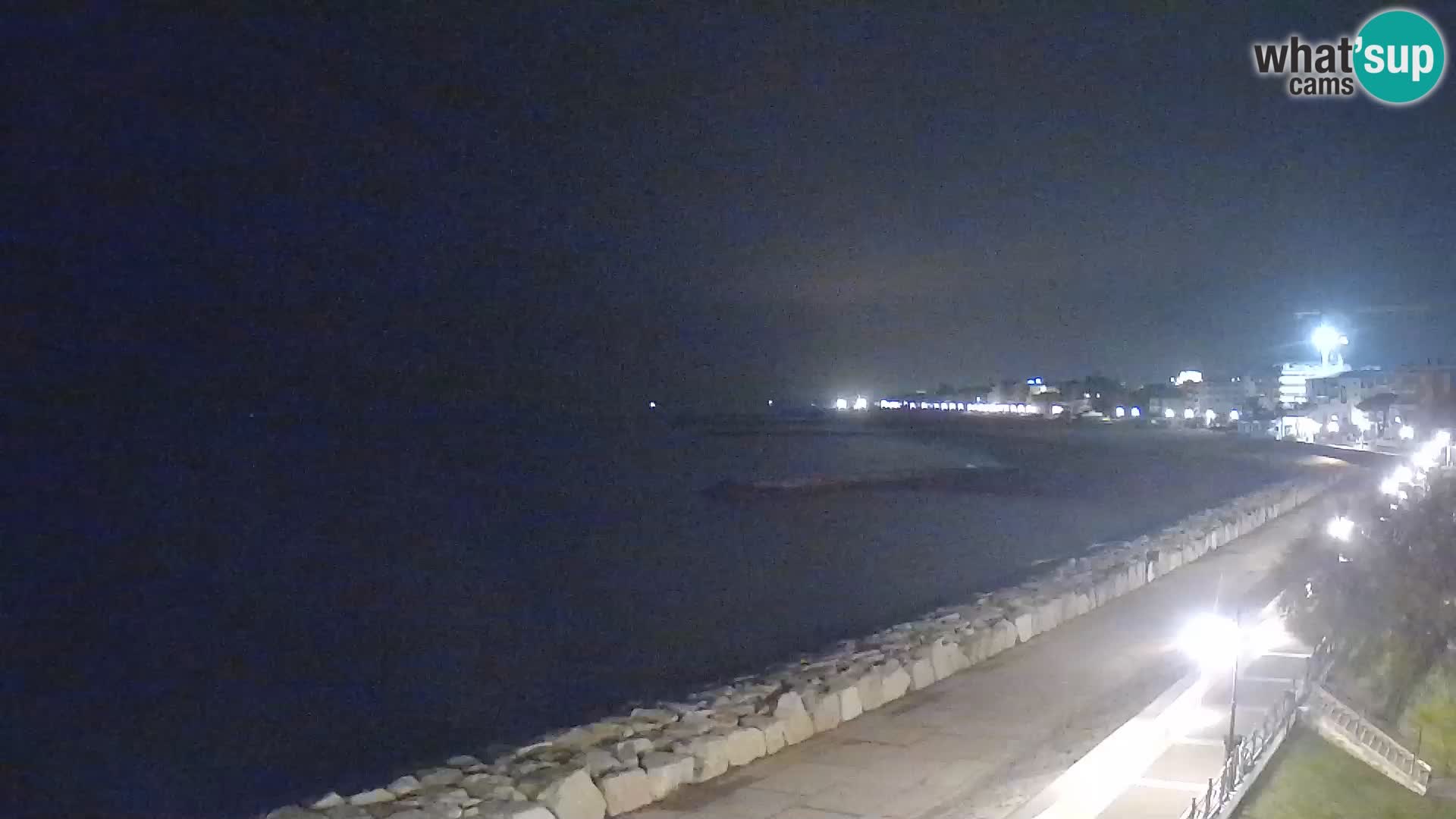 Webcam Caorle Ponente – Blick von Marinai di Caorle