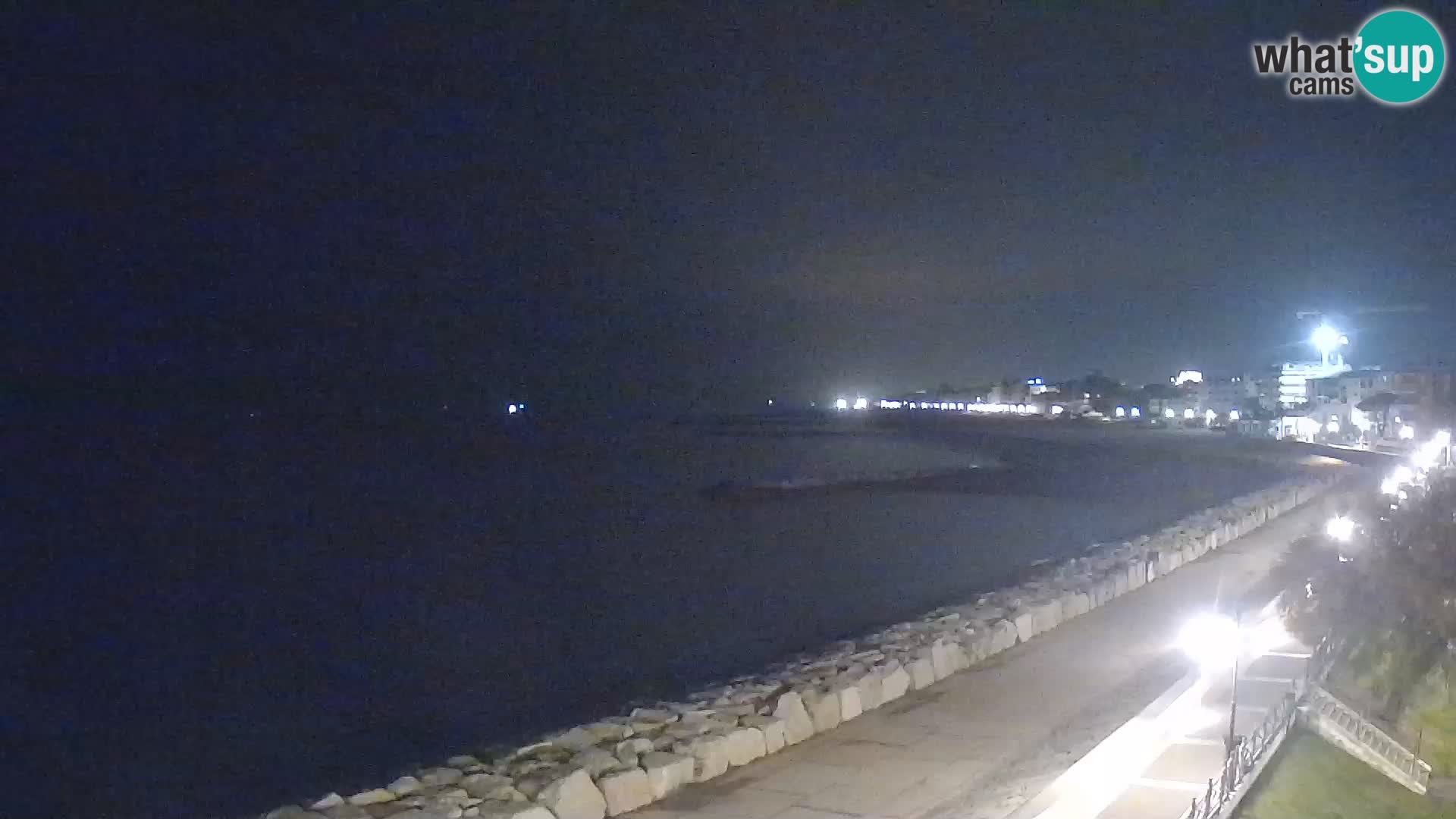 Webcam Caorle Ponente – Blick von Marinai di Caorle