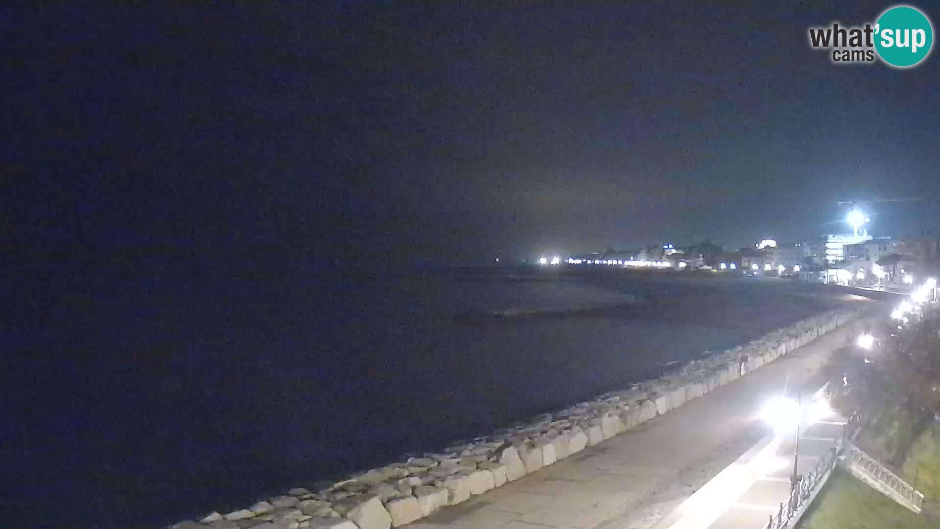 Webcam Caorle Ponente – Blick von Marinai di Caorle