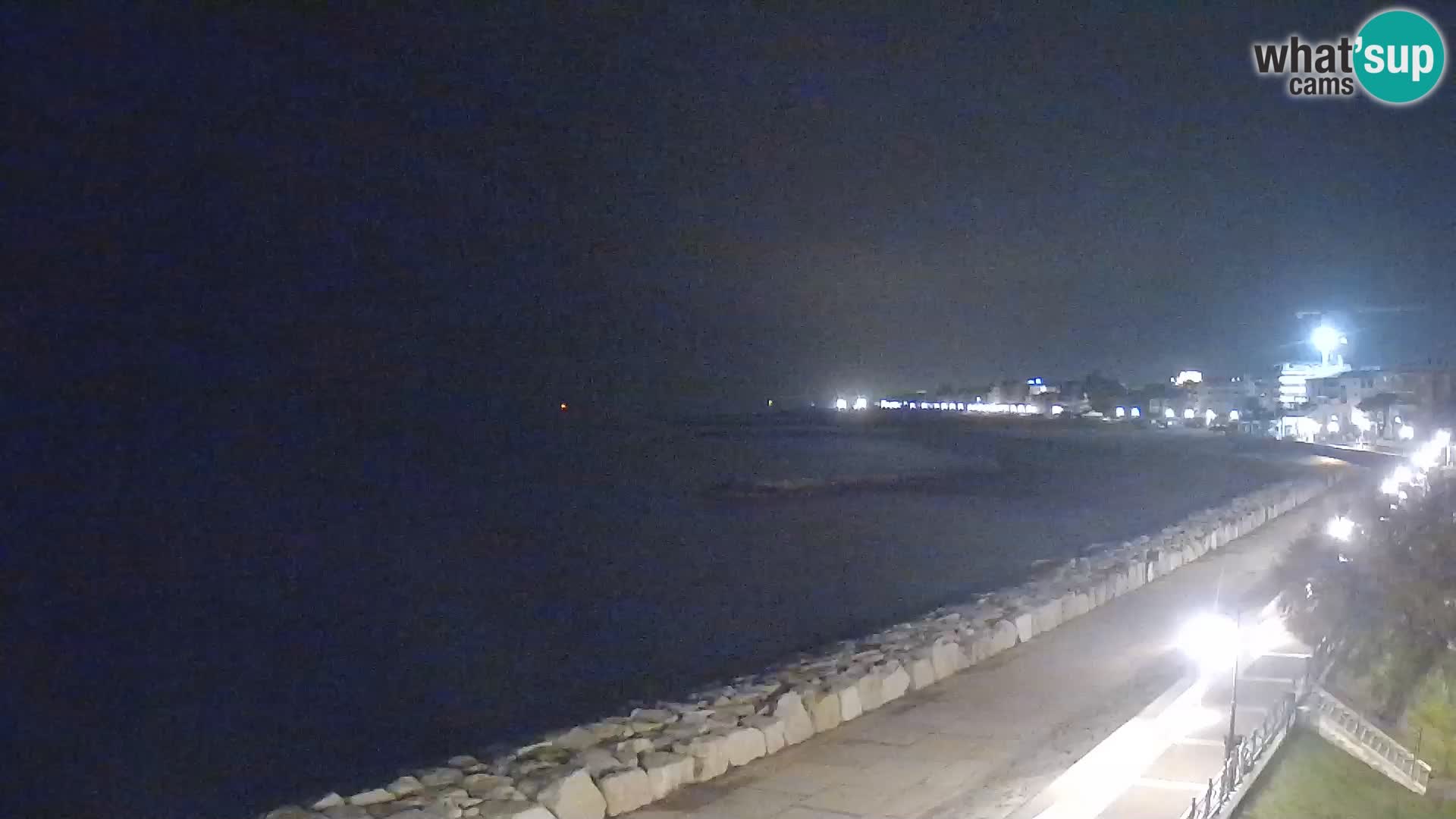 Webcam Caorle Ponente – Blick von Marinai di Caorle