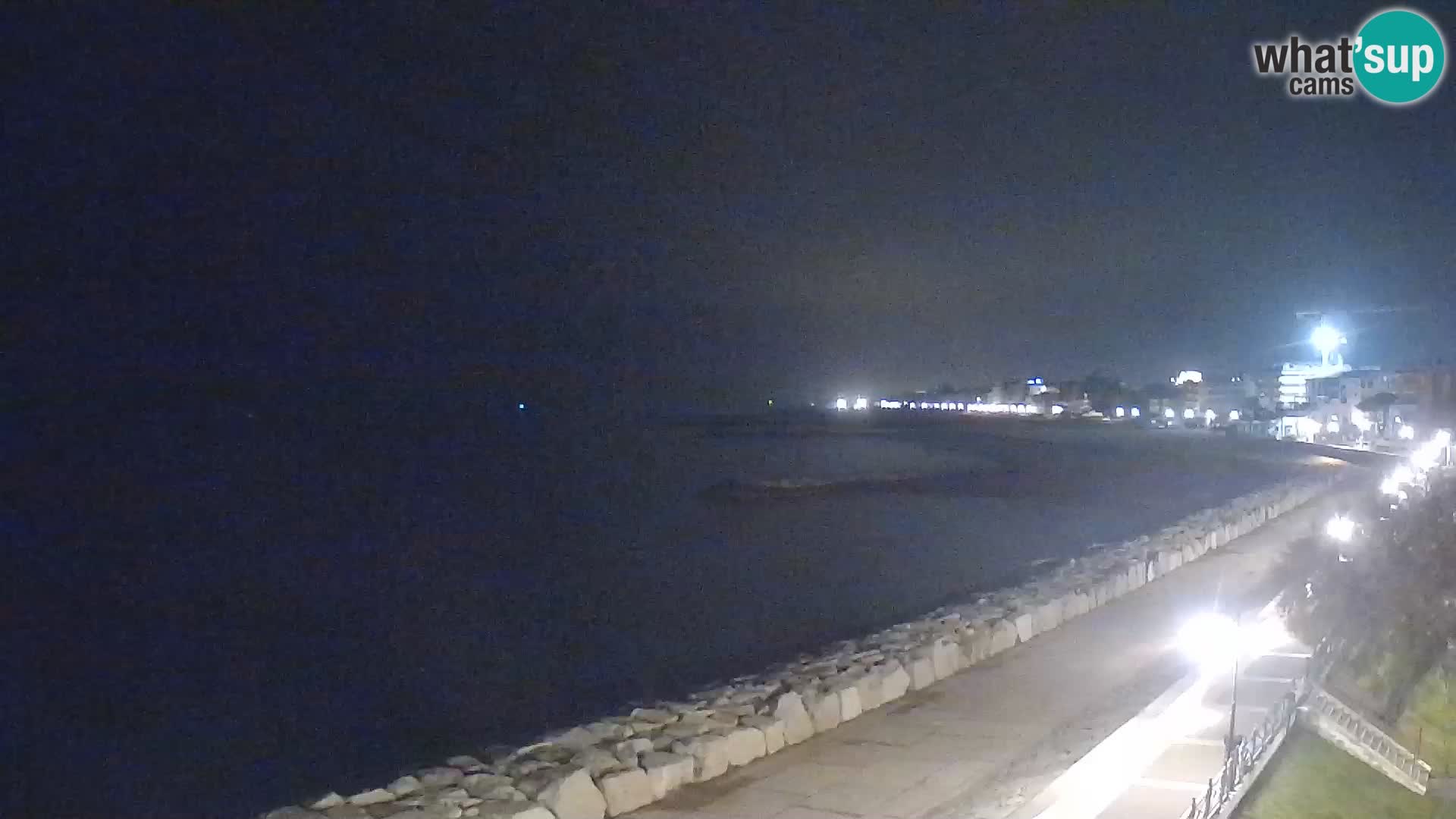 Webcam Caorle Ponente – Blick von Marinai di Caorle