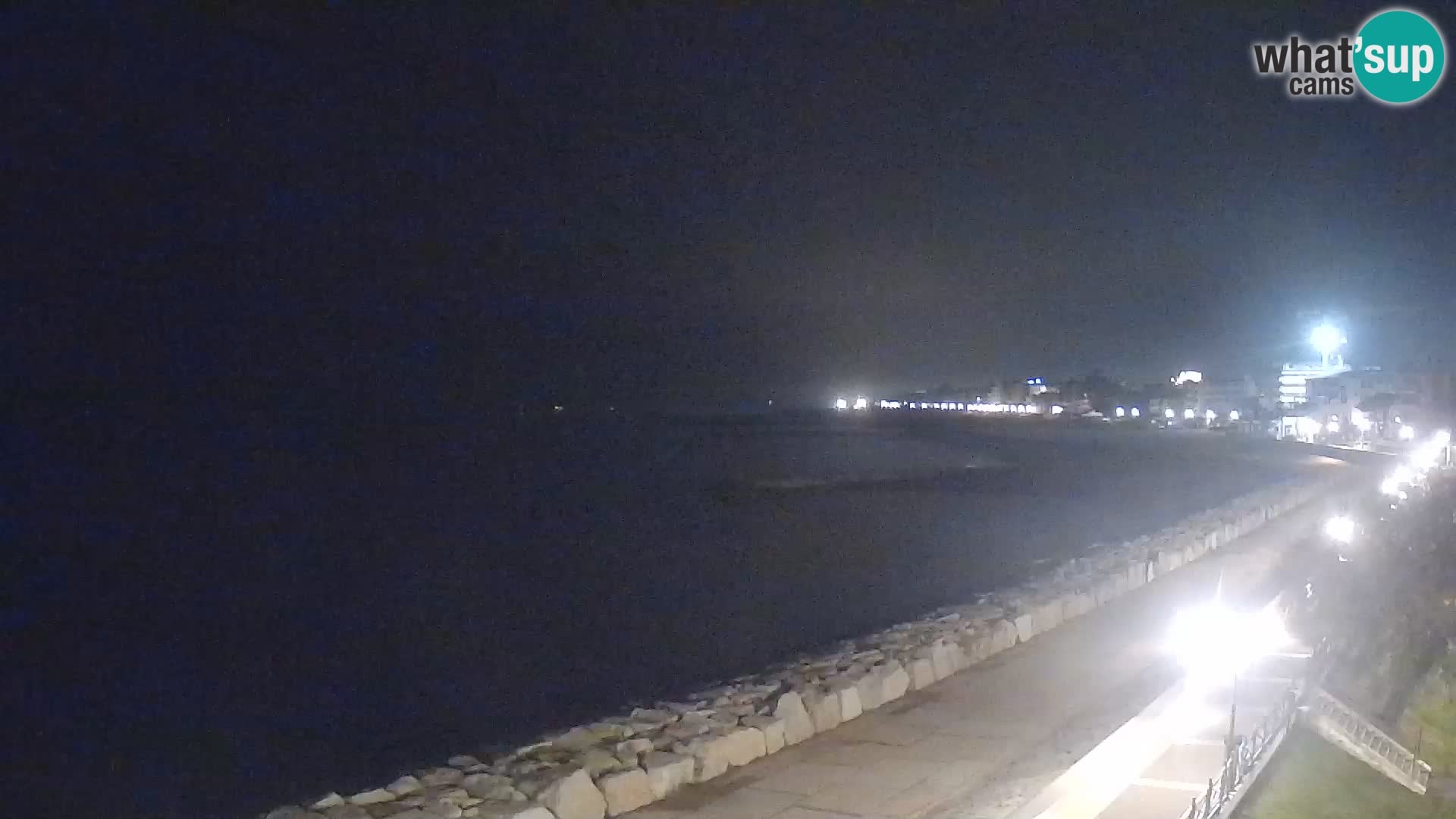 Webcam Caorle Ponente – Blick von Marinai di Caorle