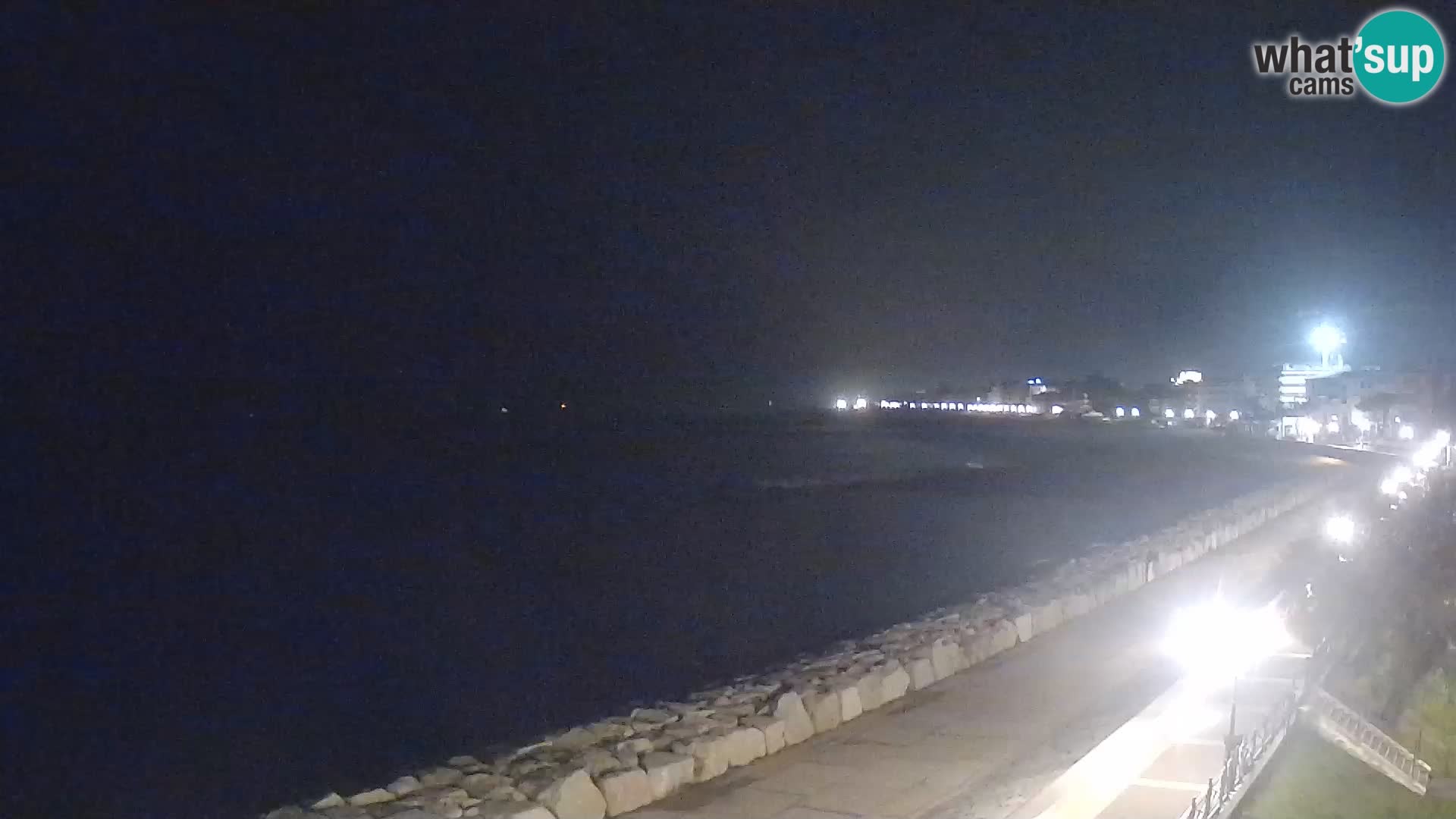 Webcam Caorle Ponente – Blick von Marinai di Caorle