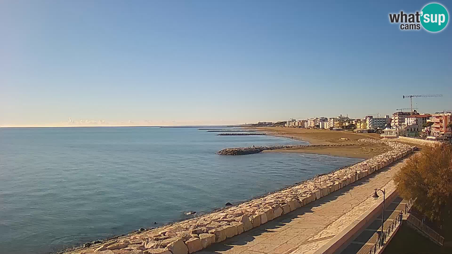 Webcam Caorle Ponente – panorama dall’ASS. Marinai di Caorle