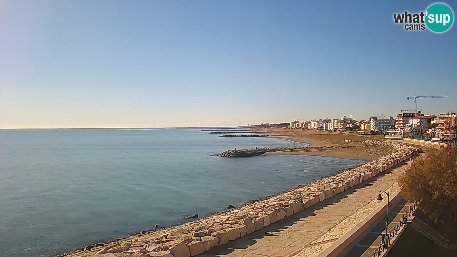 Kamera Caorle Ponente – Pogled iz “Marinai di Caorle”