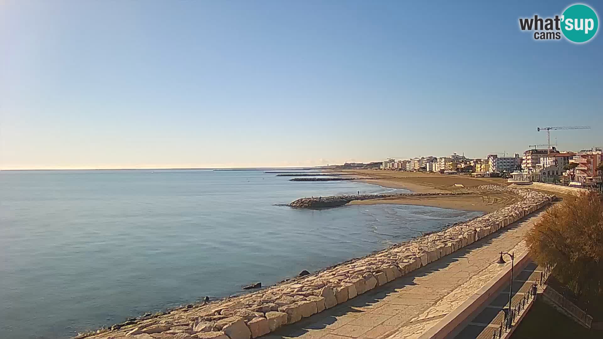 Webcam Caorle Ponente – Vista desde Marinai di Caorle