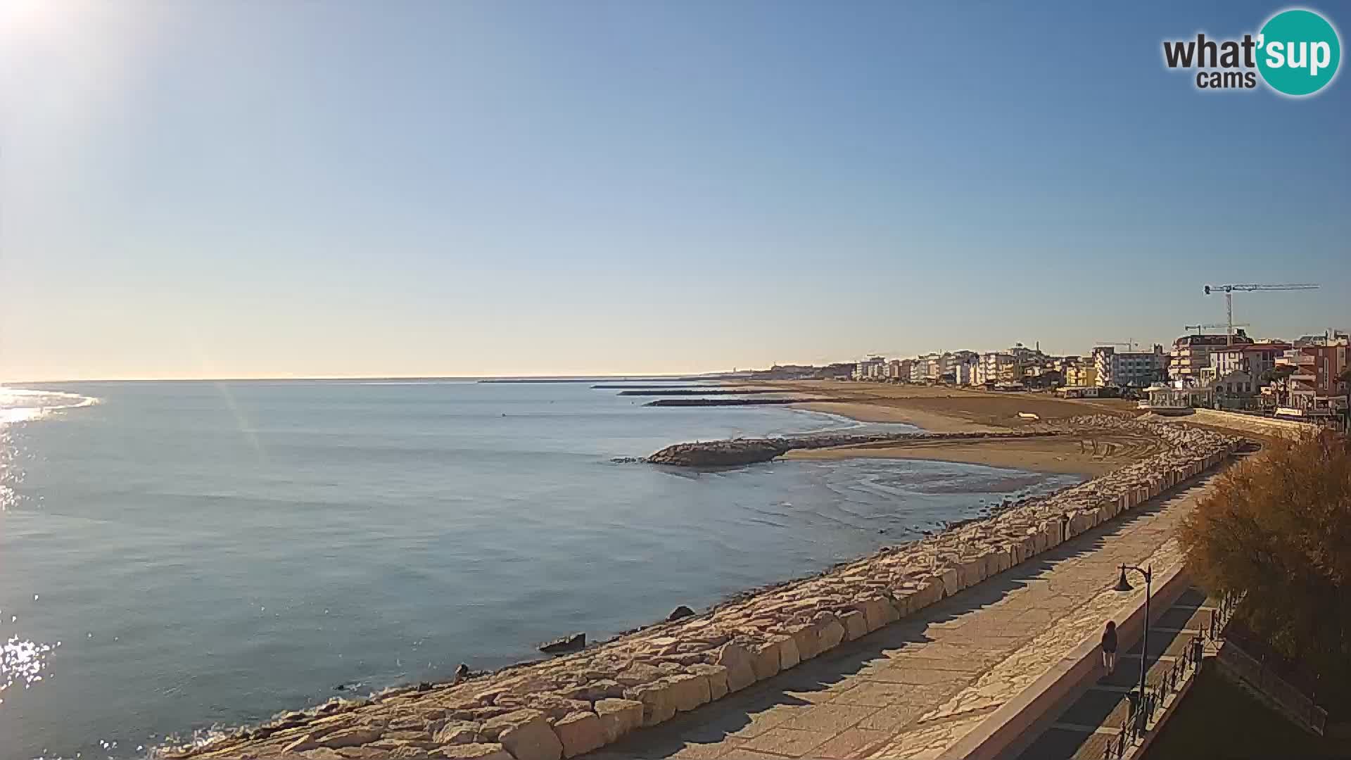 Kamera Caorle Ponente – Pogled iz “Marinai di Caorle”