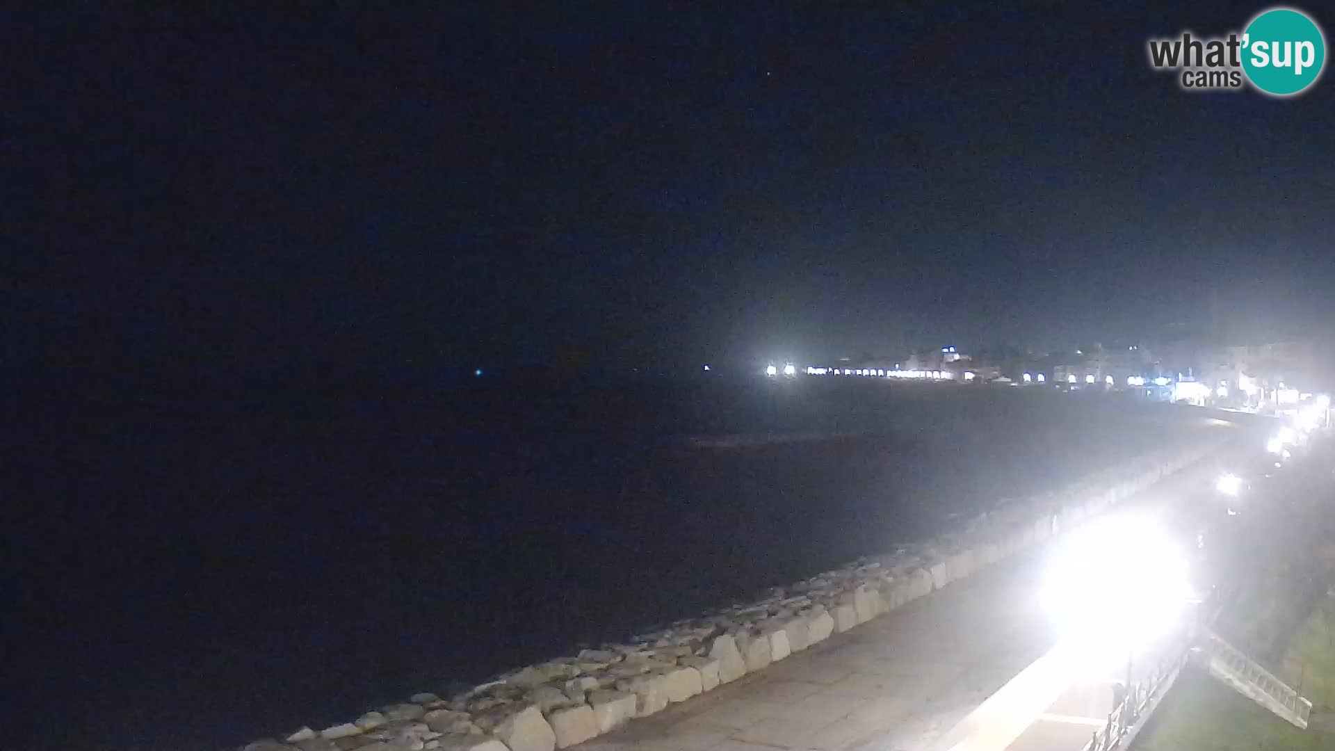 Webcam Caorle Ponente – Blick von Marinai di Caorle