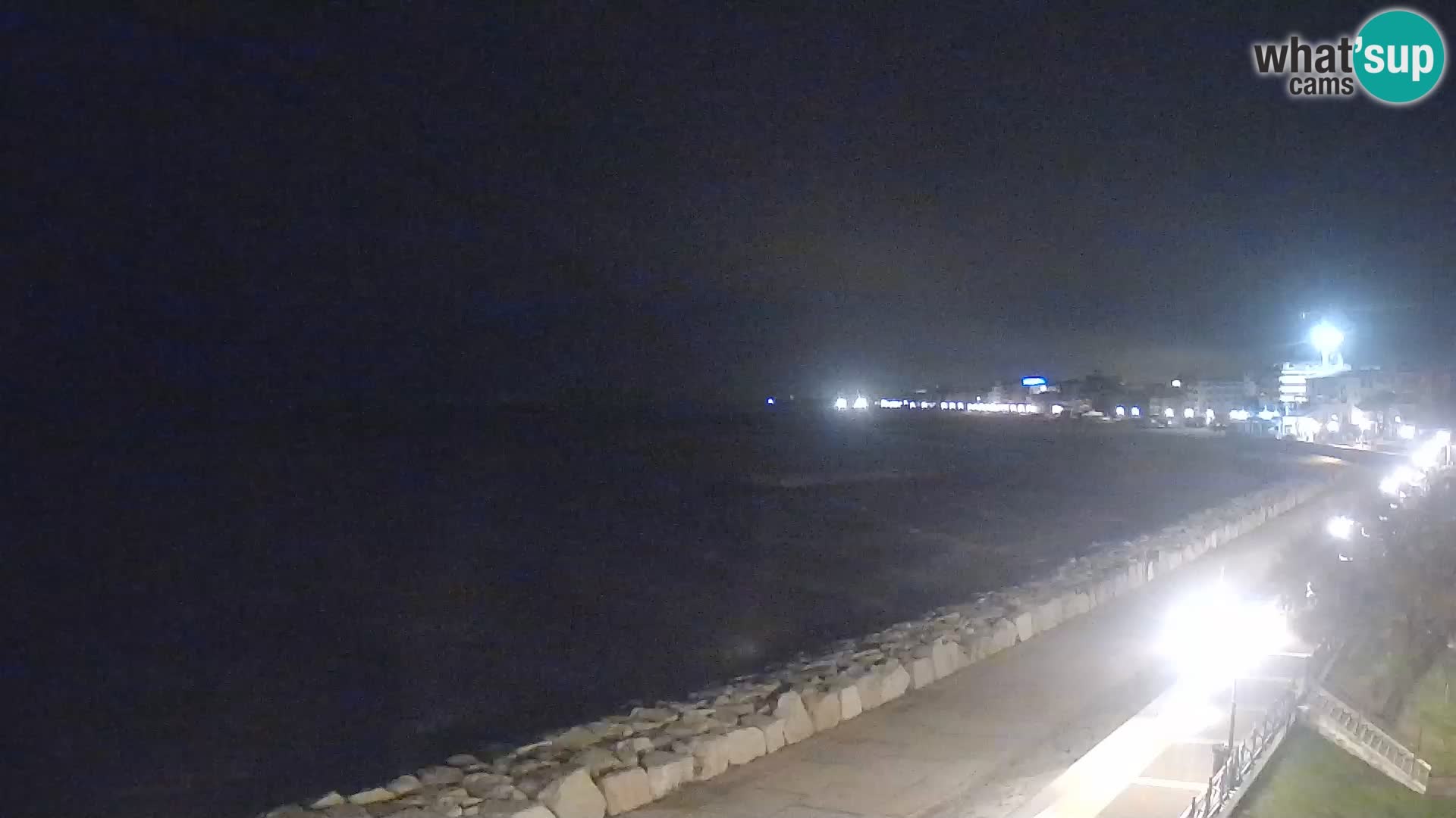 Webcam Caorle Ponente – Blick von Marinai di Caorle