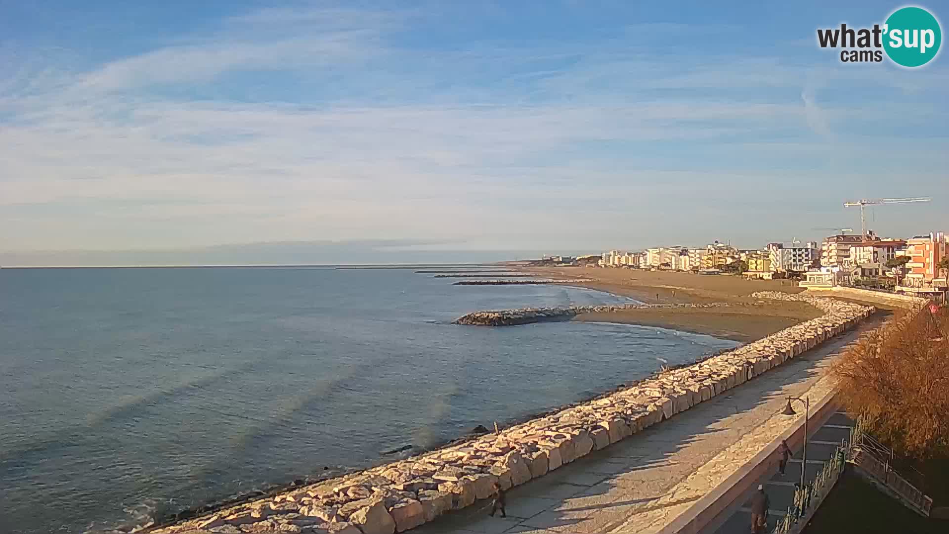 Webcam Caorle Ponente – View from Marinai di Caorle