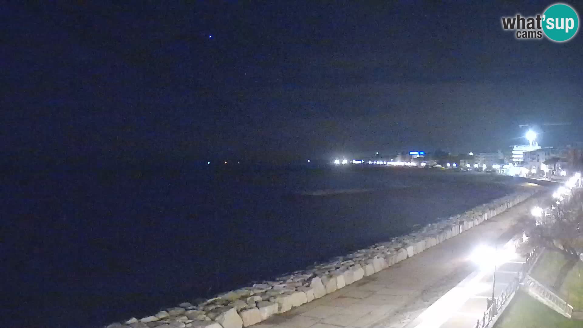 Webcam Caorle Ponente – Vue depuis les Marinai di Caorle