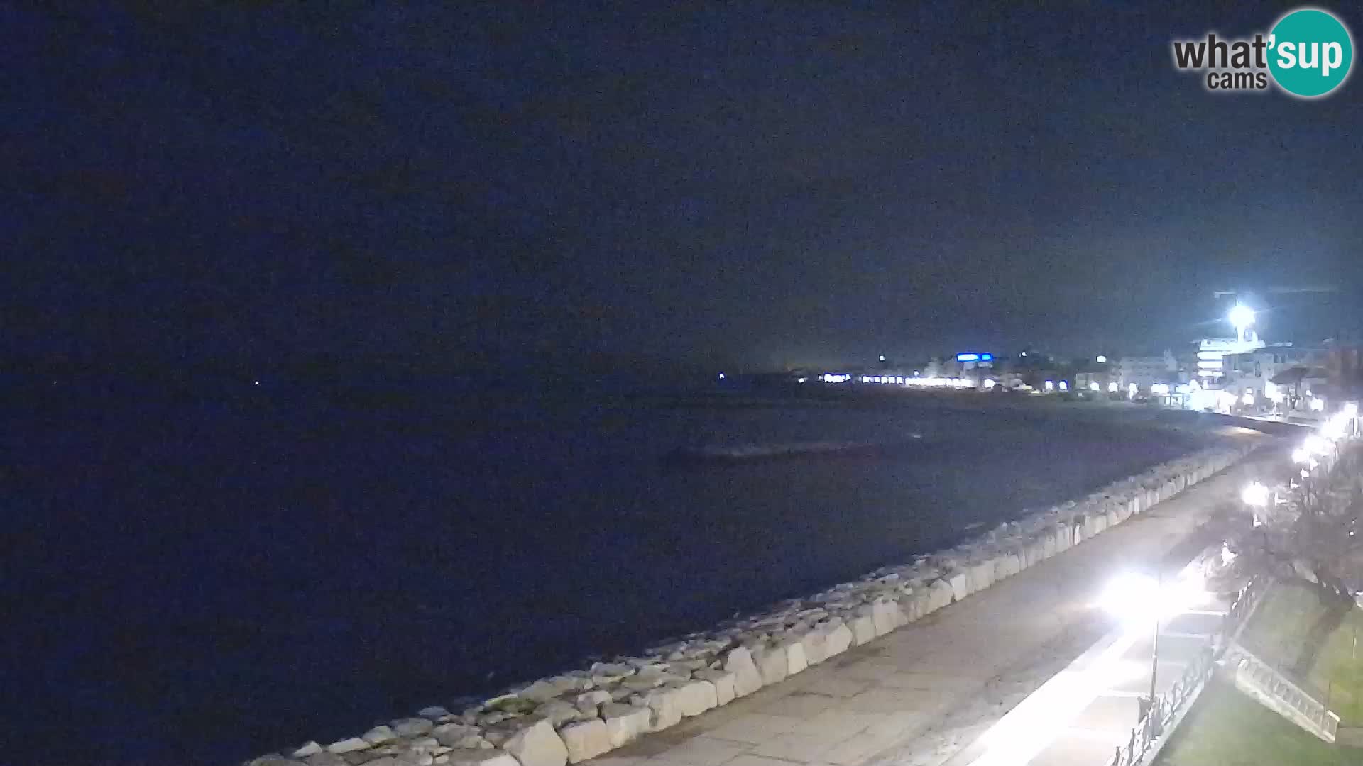 Webcam Caorle Ponente – Blick von Marinai di Caorle