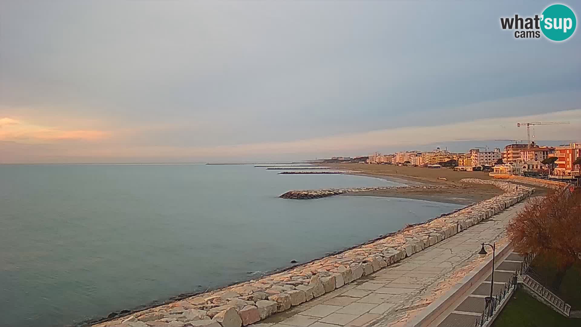 Webcam Caorle Ponente – panorama dall’ASS. Marinai di Caorle