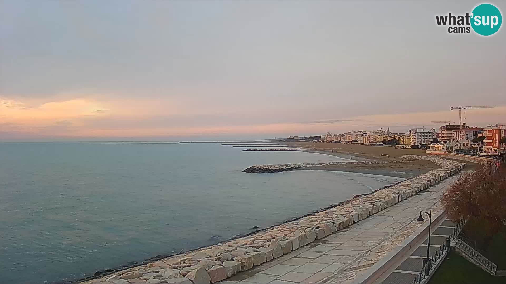 Webcam Caorle Ponente – Vista desde Marinai di Caorle